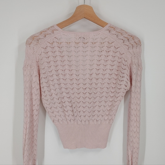Wilfred Dear Scallop Crochet Sweater - Picture 3 of 4